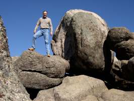 Travis atop Old Rag