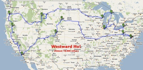 Westward Ho and Back