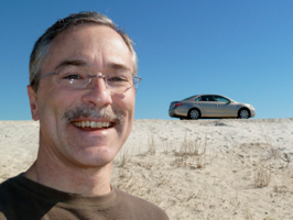 Me and my Camry on the Beach