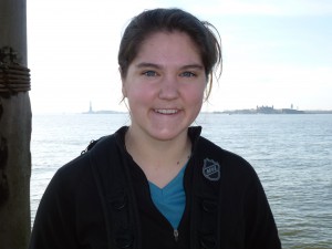 Kelsey at Battery Park