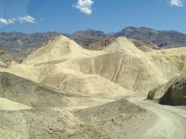 Death Valley has an appropriate reputation of being bone dry and deadly hot ... even in winter!